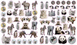 Alternative view 4 of Eyelike Stickers: Baby Animals