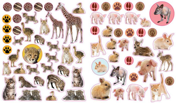 Eyelike Stickers: Baby Animals