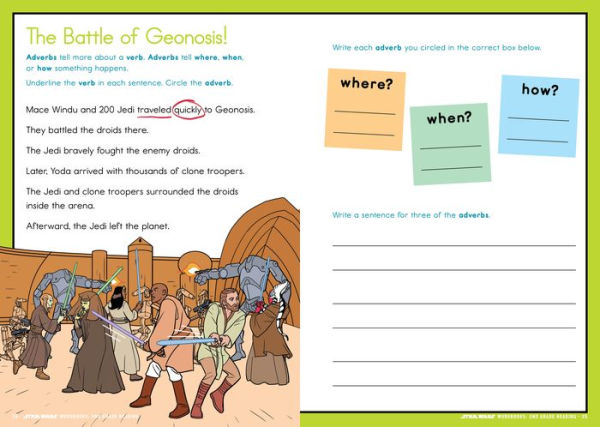 Star Wars Workbook: 2nd Grade Reading