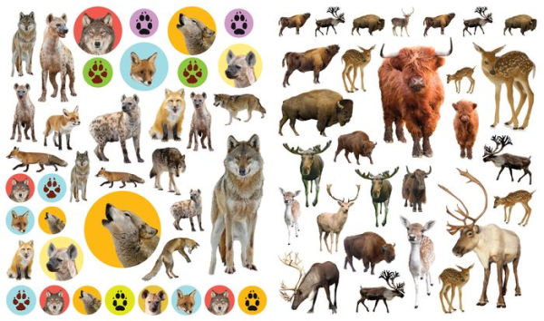 Eyelike Stickers: Wild Animals