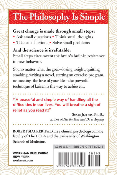 One Small Step Can Change Your Life: The Kaizen Way