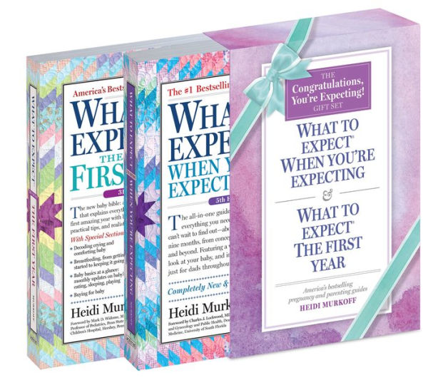 What to Expect: The Congratulations, You're Expecting! Gift Set: (Includes What to Expect When You're Expecting and What to Expect The First Year)