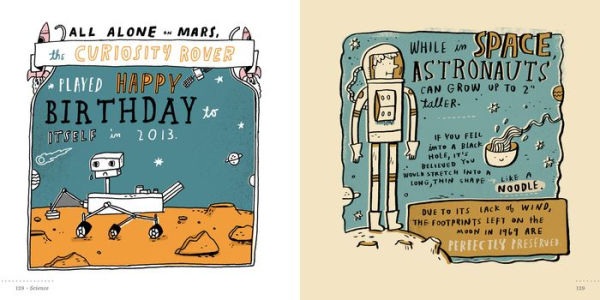 Random Illustrated Facts: A Collection of Curious, Weird, and Totally Not Boring Things to Know