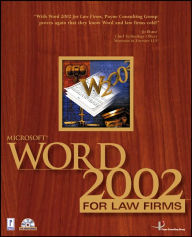 Microsoft Word 2002 for Law Firms w/CD / Edition 1