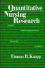 Quantitative Nursing Research / Edition 1