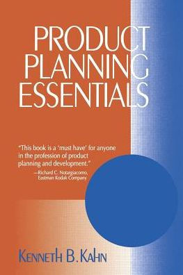 Product Planning Essentials / Edition 1