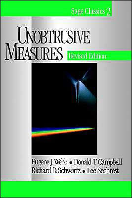 Unobtrusive Measures / Edition 1
