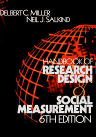 Title: Handbook of Research Design and Social Measurement, Author: Delbert C. Miller