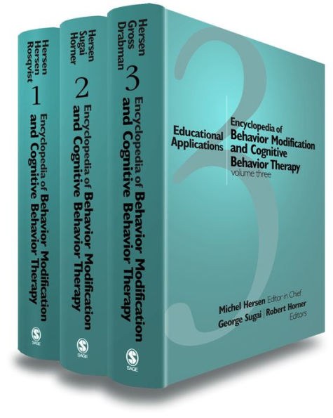 Encyclopedia of Behavior Modification and Cognitive Behavior Therapy: Volume I: Adult Clinical Applications Volume II: Child Clinical Applications Volume III: Educational Applications