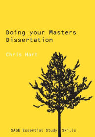 Title: Doing Your Masters Dissertation / Edition 1, Author: Chris Hart