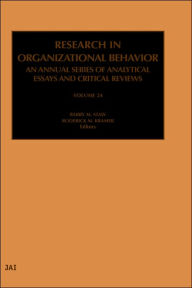 Title: Research in Organizational Behavior, Author: Barry Staw