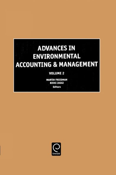 Advances in Environmental Accounting and Management / Edition 1