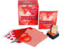 Heart Art Mini Kit: Paper, Stencils, and Stickers Included