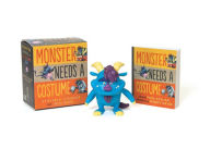 Title: Monster Needs a Costume Bendable Figurine and Mini Book