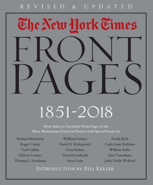 The New York Times Complete Front Pages: 1851-2018