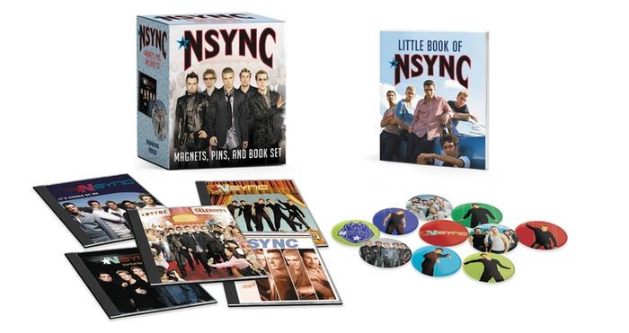 NSYNC: Magnets, Pins, and Book Set by *NSync, Sam Stall