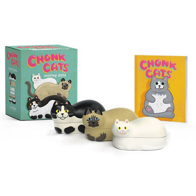 Chonk Cats Nesting Dolls Book