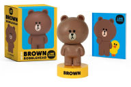 Title: LINE FRIENDS Mini BROWN Bobblehead, Author: LINE FRIENDS Inc