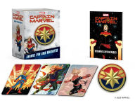 Title: Marvel: Captain Marvel Enamel Pin and Magnets, Author: Robert K. Elder