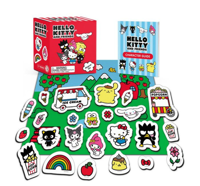 Vintage Hello Kitty Kerokerokeroppi mini stamp stickers