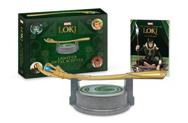 Marvel: Loki Light-Up Metal Scepter