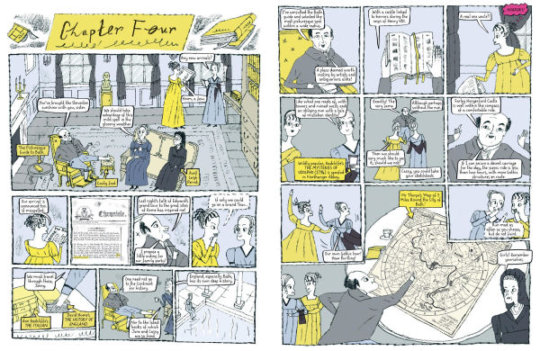 The Novel Life of Jane Austen: A Graphic Biography