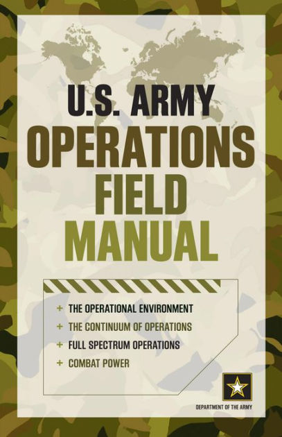 U.S. Army Operations Field Manual By Department Of The Army, Paperback ...