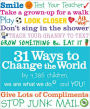 31 Ways to Change the World