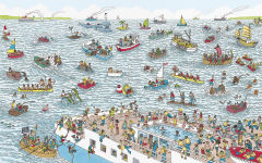 Alternative view 4 of Where's Waldo?: Deluxe Edition (A Hidden Object Search-and-Find Puzzle Book - a Perfect Gift & Travel Companion for All Ages)