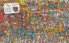 Alternative view 3 of Where's Waldo? The Wonder Book: Deluxe Edition with New Searches and Collectible Poster (A Hidden Object Activity Book with Search & Find Puzzles and Spot-the-Difference Game)