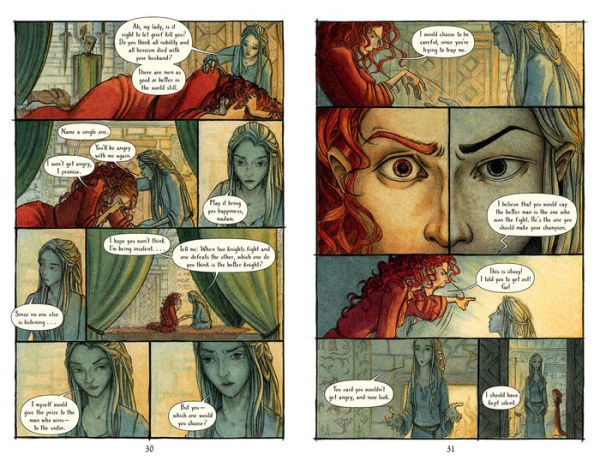 Yvain: The Knight of the Lion: A Graphic Novel