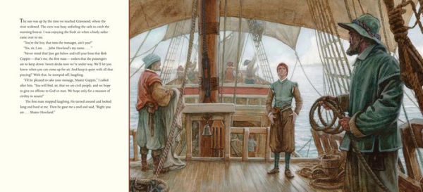 The Boy Who Fell Off the Mayflower, or John Howland's Good Fortune