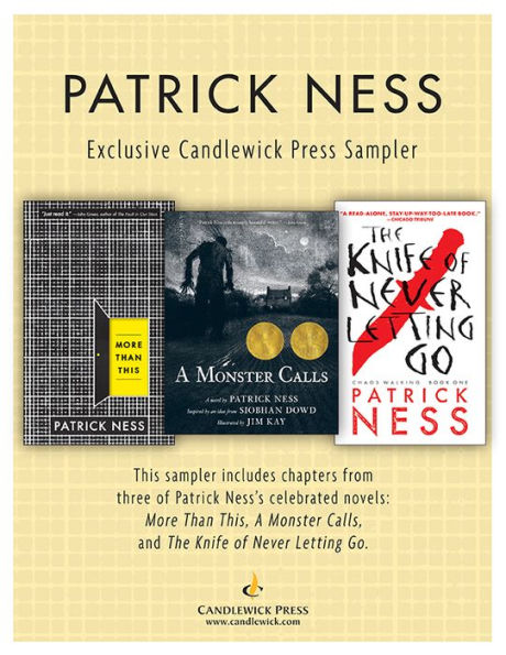 Patrick Ness: Exclusive Candlewick Press Sampler