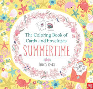 Title: The Coloring Book of Cards and Envelopes: Summertime, Author: Rebecca Jones