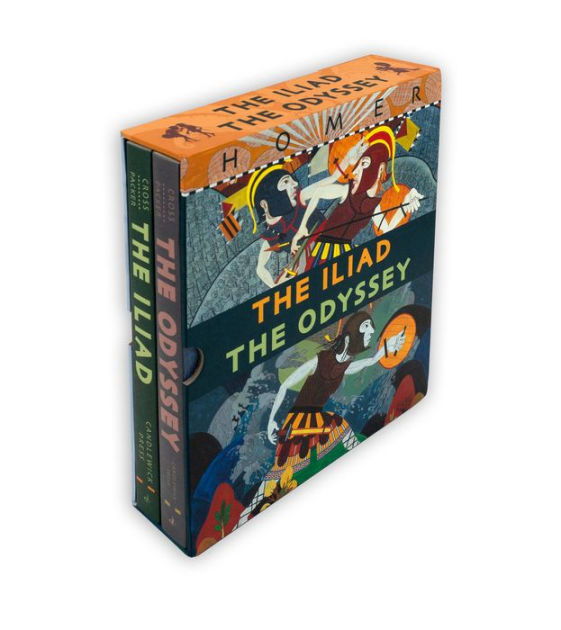 The Iliad/The Odyssey Boxed Set by Gillian Cross, Neil Packer