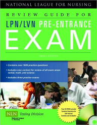 Review Guide For LPN/LVN Pre-Entrance Exam / Edition 3