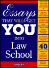 Essays That Will Get You into Law School