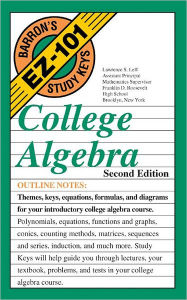 EZ-101 College Algebra