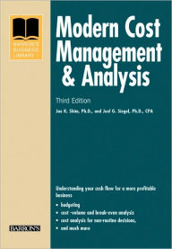 Modern Cost Management and Analysis