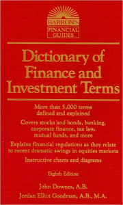 Dictionary of Finance and Investment Terms