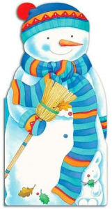 Snowman (Little People Shape Books Series)