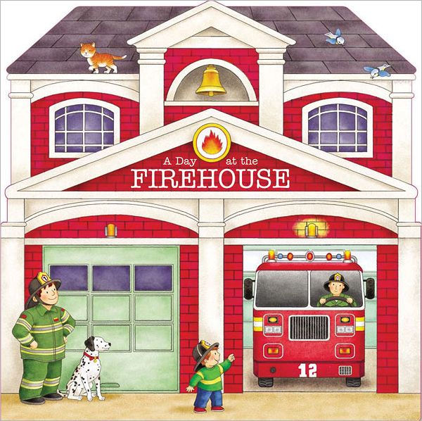 A Day At The Firehouse By Giovanni Caviezel, Laura Rigo |, Board Book ...