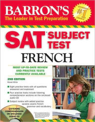 SAT Subject Test French: With 3 Audio CDs