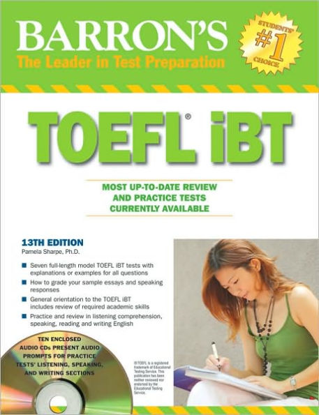 Barron's TOEFL iBT with Audio Compact Discs