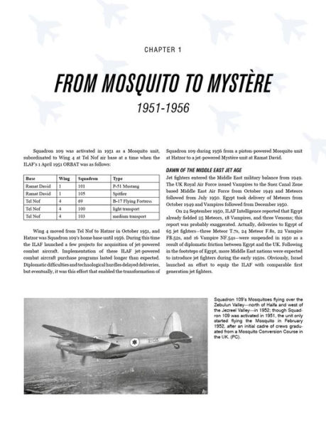 Jezreel Valley Mysteres: The Mystere IVA in Israeli Air Force Service, Squadron 109, 1956-1968