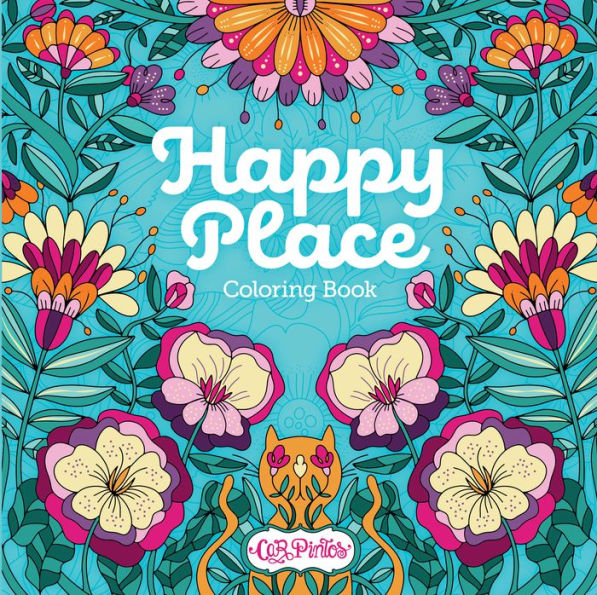 Happy Place Coloring Book