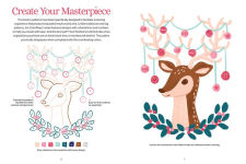 Alternative view 6 of ColorMaps Christmas: Color-Coded Patterns Adult Coloring Book