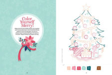 Alternative view 10 of ColorMaps Christmas: Color-Coded Patterns Adult Coloring Book