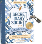 Alternative view 1 of Secret Diary Society All About Me: A Bold & Brave Question & Answer Book for Self-Discovery - Write Your Own Story (B&N Exclusive Edition)