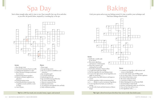 MindfulMoments Crosswords: A Calming Collection of Brain-Boosting Puzzles to Help You Relax & Unwind